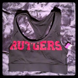 Victoria’s Secret Rutgers Sports Bra.
